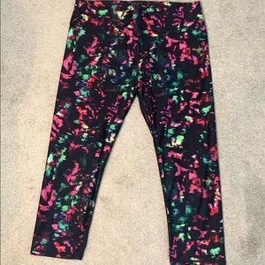 Fabletics Legging Capris - Multi Colored